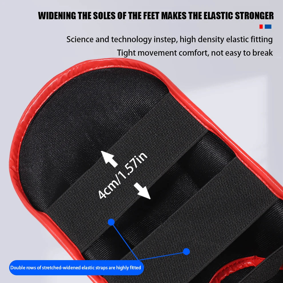 Muay Thai leg protection Sanda combat back of foot protection shin protection boxing thickened combat gear ankle protection