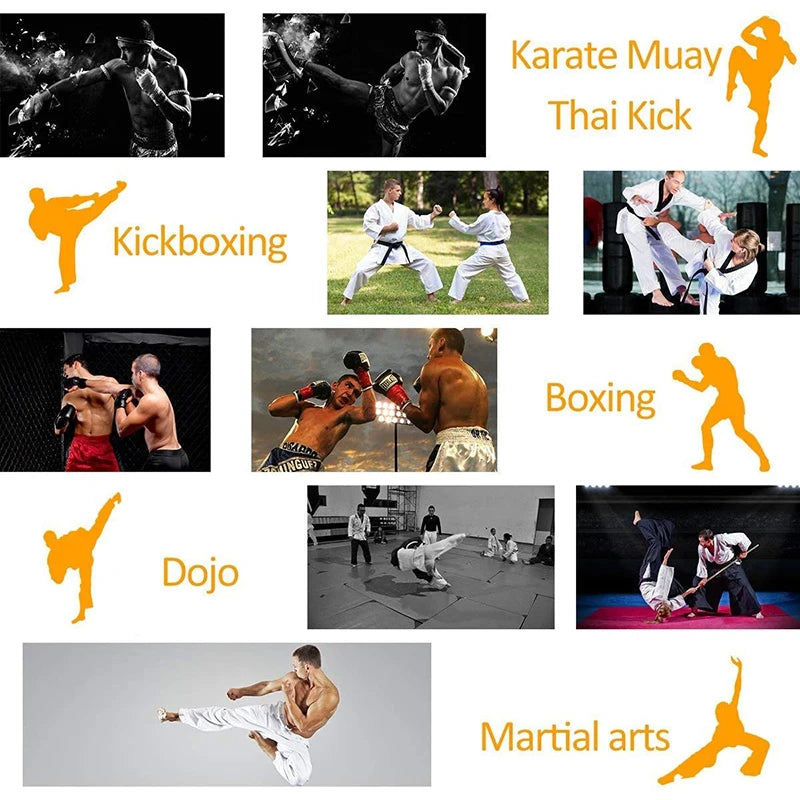 Boxing Curved Focus Boxing Training Hand Pads Punching Mitts Muay Boxing Pads Leatherette MMA Karate Training Equipment