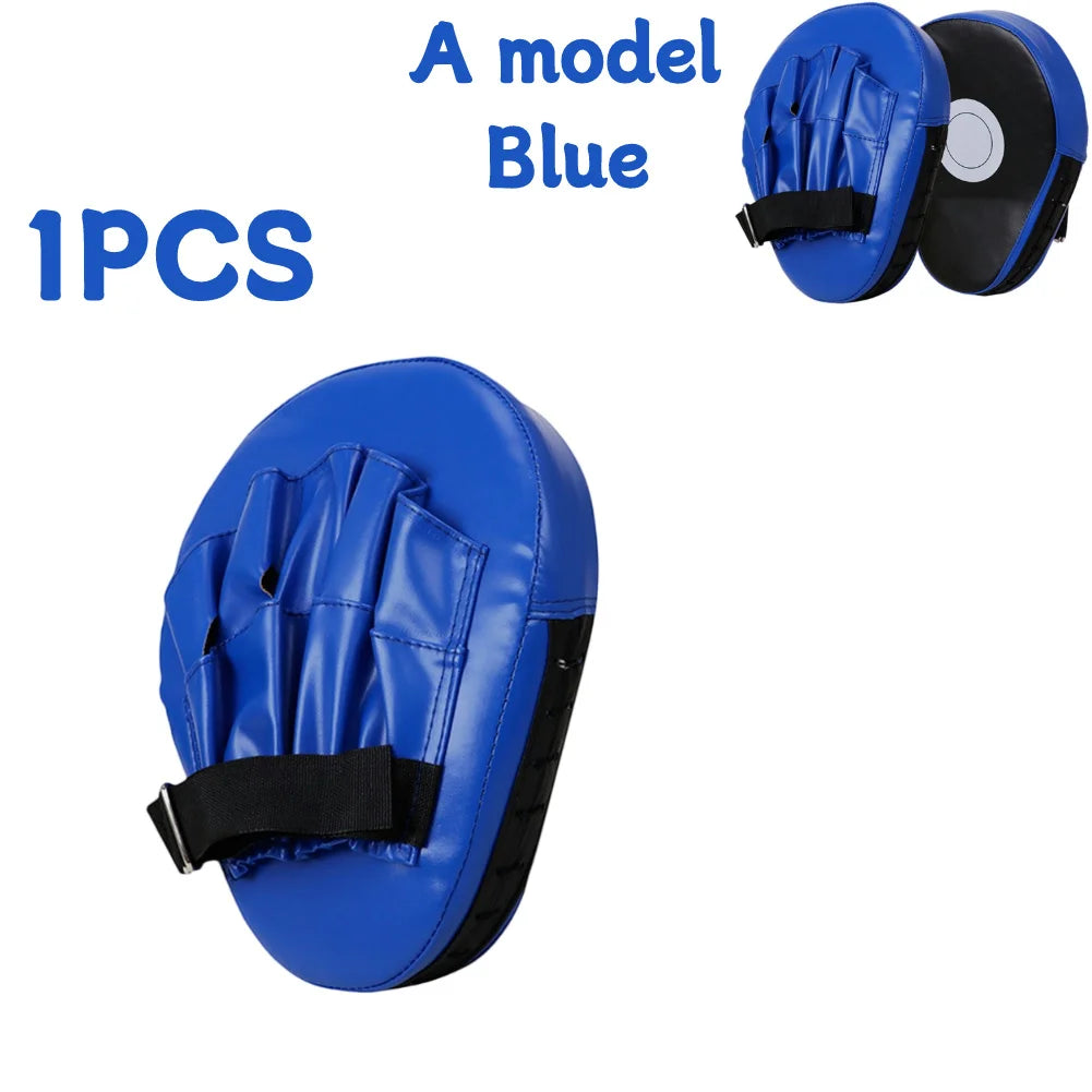 Curved Boxing Hand Target PU Leather Curved Punching Mitts Breathable Kickboxing Pads Boxing Focus Pad for Martial Arts Training