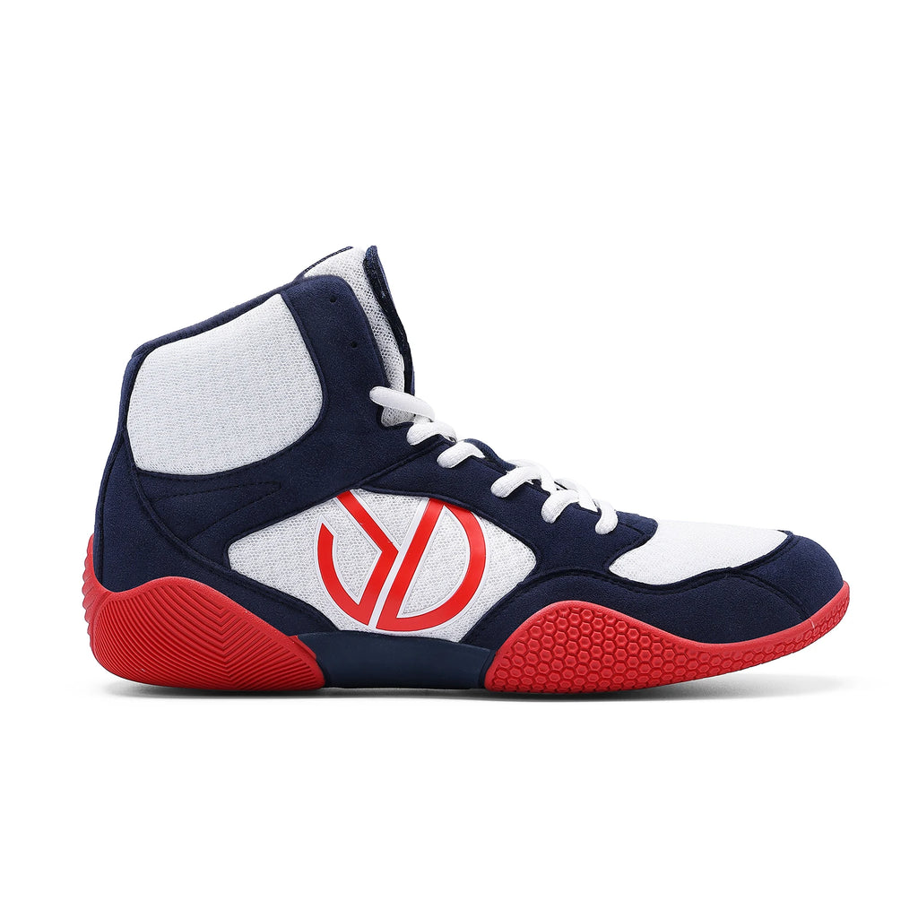 Professional Wrestling Boots Men's Lightweight Fighting Boxing Shoes High Quality Mesh Breathable Boxing Sneakers Big Size 40-50
