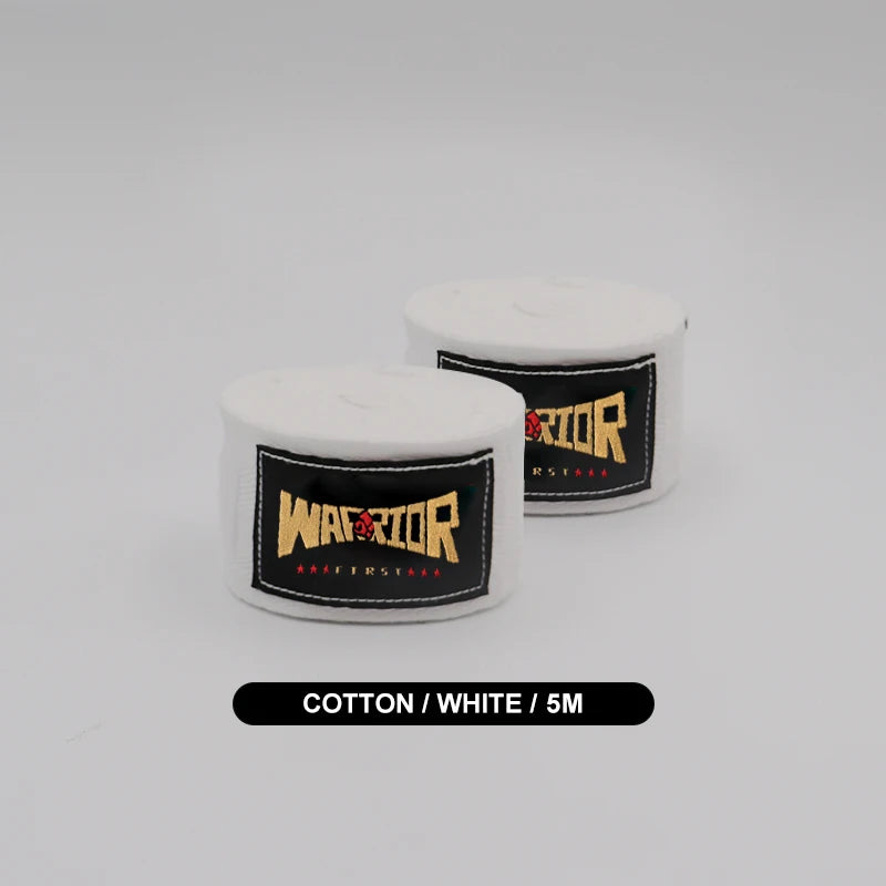 2pcs/pack 3M/5M Length 100% Cotton Boxing Hand Wraps MMA Muay Thai Kick Boxing Handwraps For Training Bandages