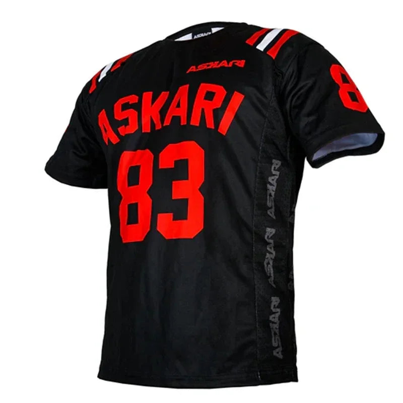 ASKARI New Fighting T-shirt, Quick Drying, Breathable and Anti-wear Clothing, Boxing Training T-shirts for Men and Women,2026