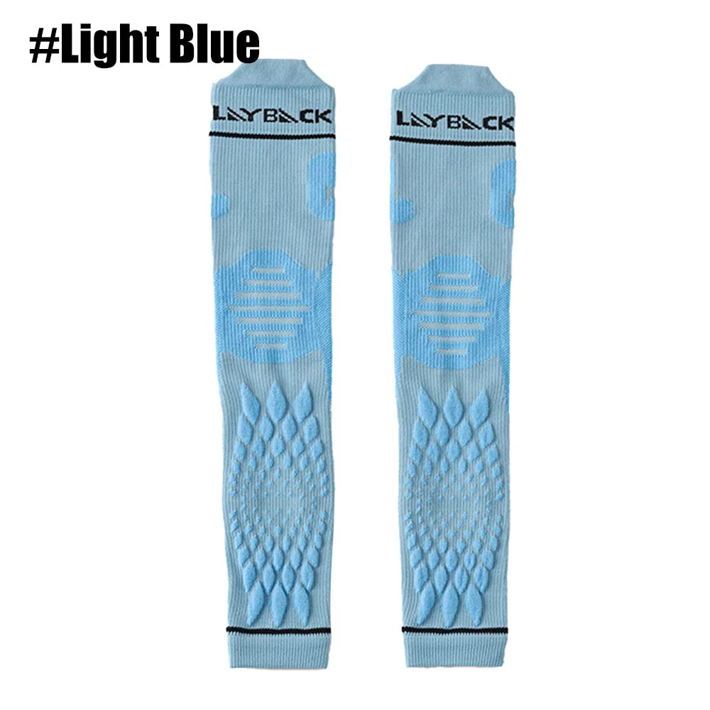 WEFITON 1Pair Calf Compression Sleeves for Men and Women - Leg Compression Sleeve - Footless Compression Socks for Runner Sports