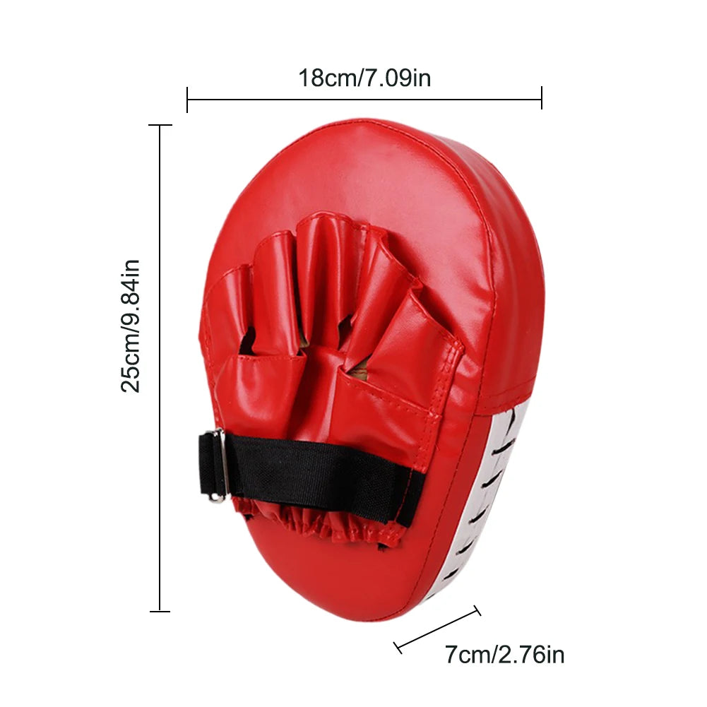 Kickboxing Focus Punching Pad PU Leather Karate Pads Muay Durable Taekwondo Foot/Hand Target for Kicking Boxing Shield Training