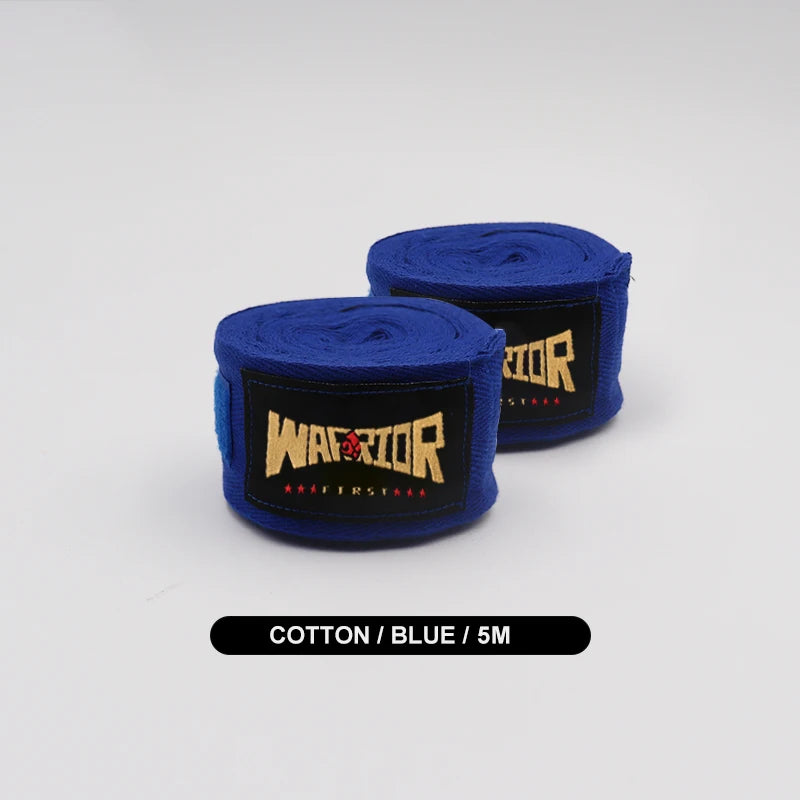 2pcs/pack 3M/5M Length 100% Cotton Boxing Hand Wraps MMA Muay Thai Kick Boxing Handwraps For Training Bandages