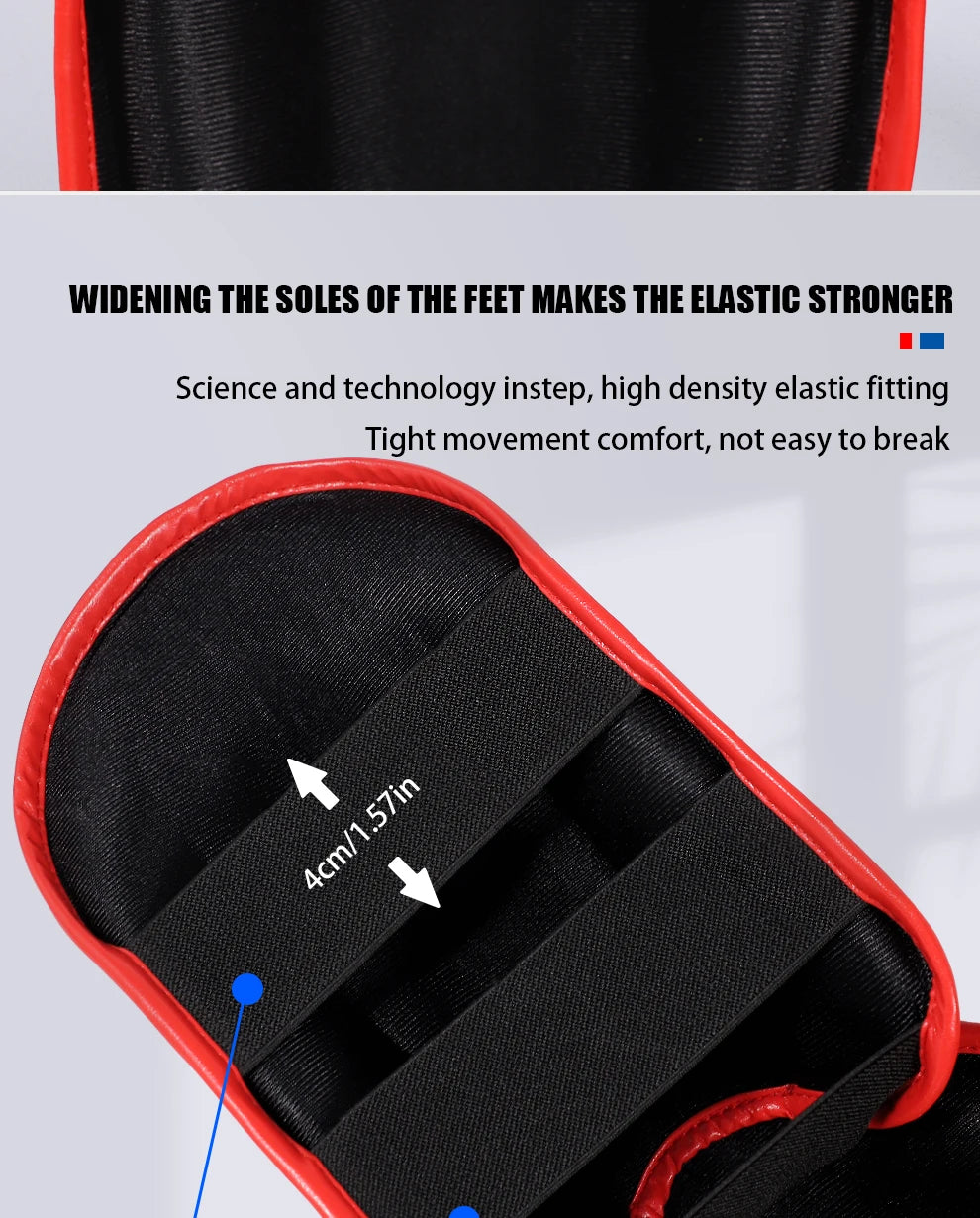 Muay Thai leg protection Sanda combat back of foot protection shin protection boxing thickened combat gear ankle protection