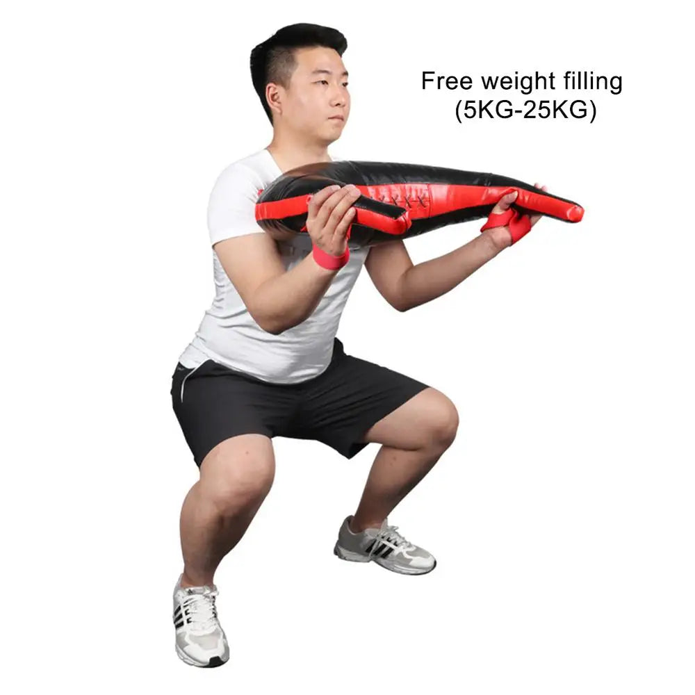 PU Boxing Training Bulgarian Power Bag Muays Thai Training Sand Sandbag 5-20kg Workout MMA Boxing Power Bag Empty Bag dropship