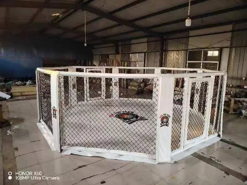 Customized  MMA Cage Floor Type MMA Cage 4m*4m 5m*5m 6m*6m Wrestling Cages