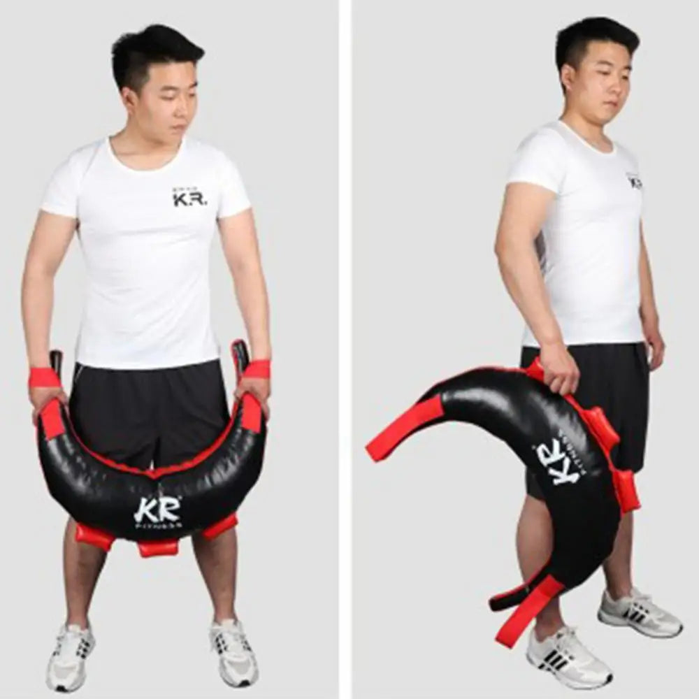 PU Boxing Training Bulgarian Power Bag Muays Thai Training Sand Sandbag 5-20kg Workout MMA Boxing Power Bag Empty Bag dropship