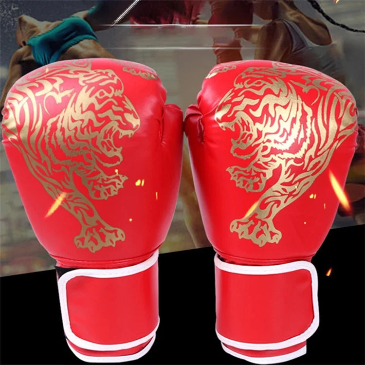 Adult Boxing Gloves Sanda Professional Competition Muay Thai Children's Sandbag Taekwondo Boxing Training Equipment
