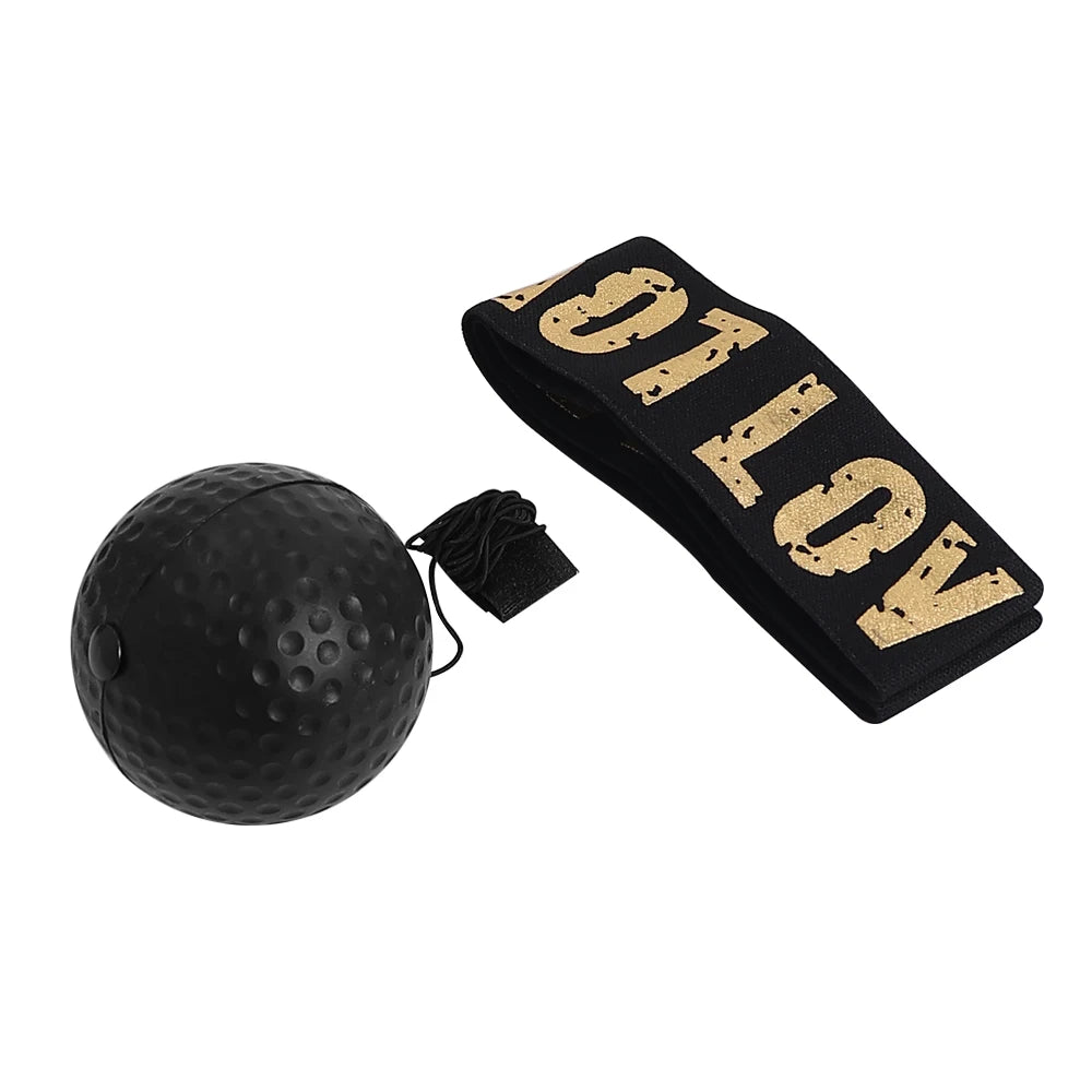 Boxing Reflex Speed Punching Ball Sanda Boxer Raising Reaction Force Hand Eye Training Set Stress Gym Boxing Muay Training ball