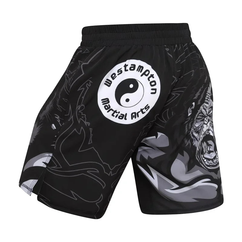 Boxing Set Compression Men Sport T-shirts+Pants Rashguard Jitsu Bjj Rash Guard KickBoxing Sets Muay Thai Jersey MMA Fightwear