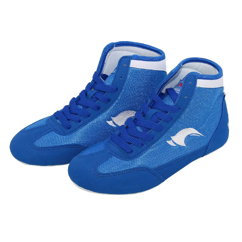 Men Women boxing shoes Rubber outsole breathable Wrestling shoes Women wrestling costume shoes for wrestling