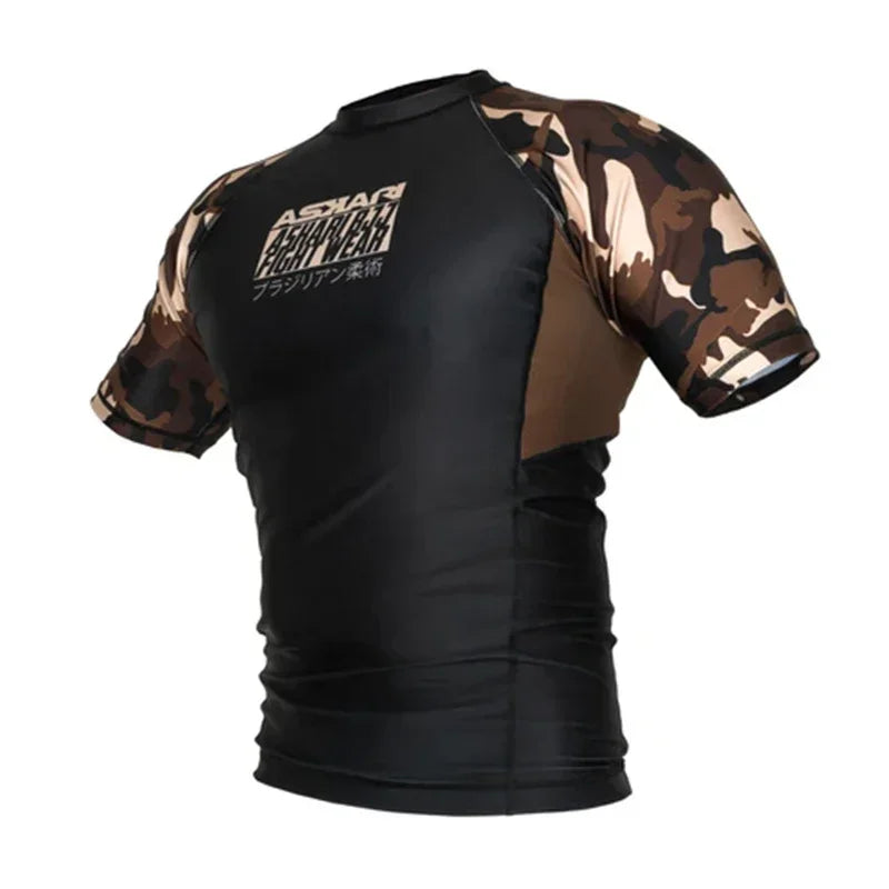 ASKARI New Fighting T-shirt, Quick Drying, Breathable and Anti-wear Clothing, Boxing Training T-shirts for Men and Women,2026