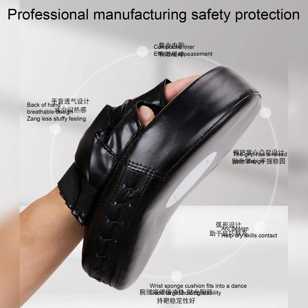 Boxing Pads Gloves Curved Punching Hand Training Pad Gloves Training Focus Pads For Kickboxing Muay Thai Taekwondo