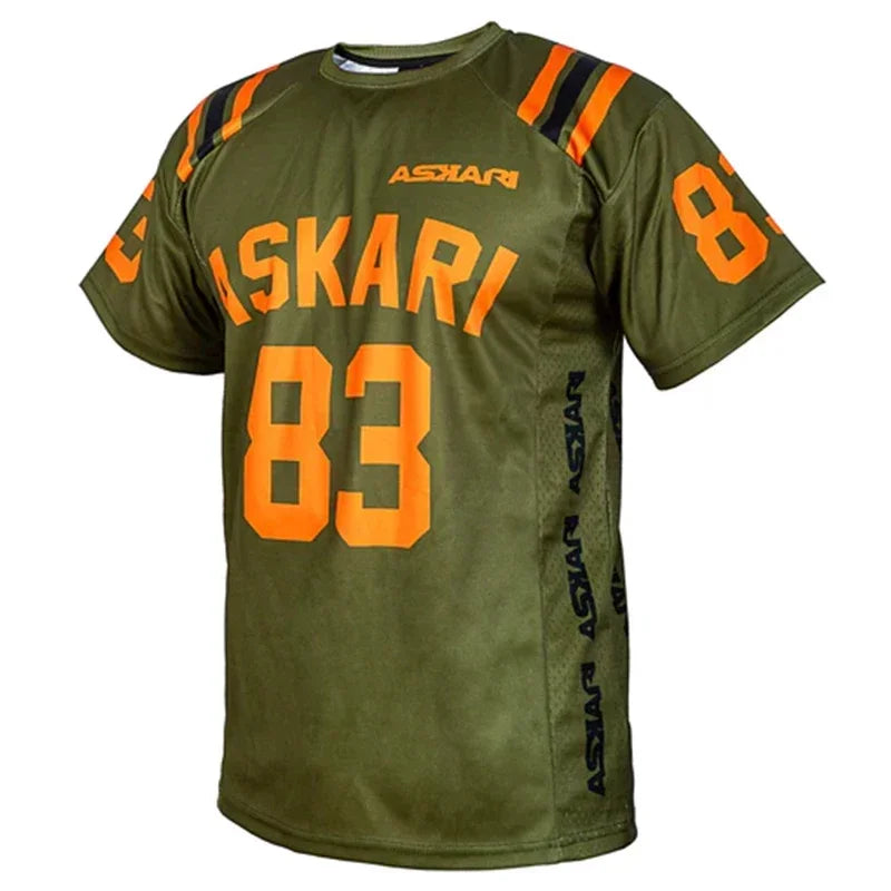 ASKARI New Fighting T-shirt, Quick Drying, Breathable and Anti-wear Clothing, Boxing Training T-shirts for Men and Women,2026