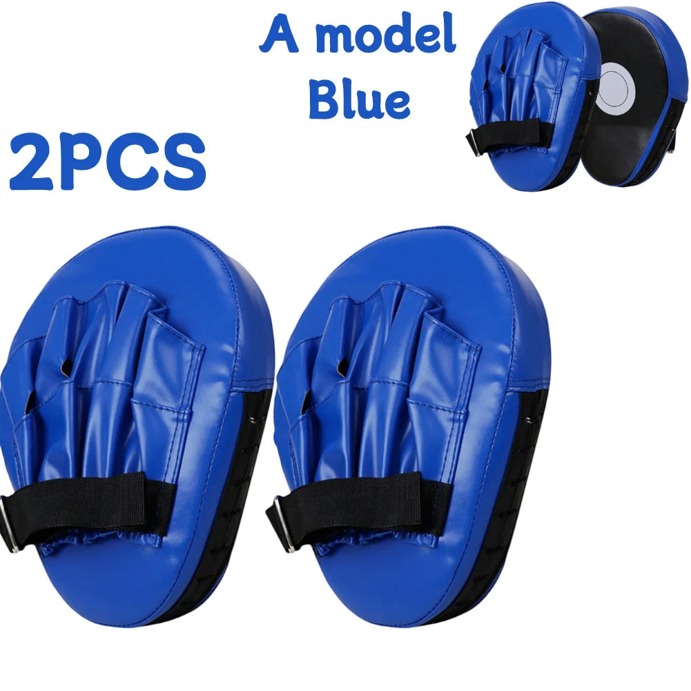 Curved Boxing Hand Target PU Leather Curved Punching Mitts Breathable Kickboxing Pads Boxing Focus Pad for Martial Arts Training
