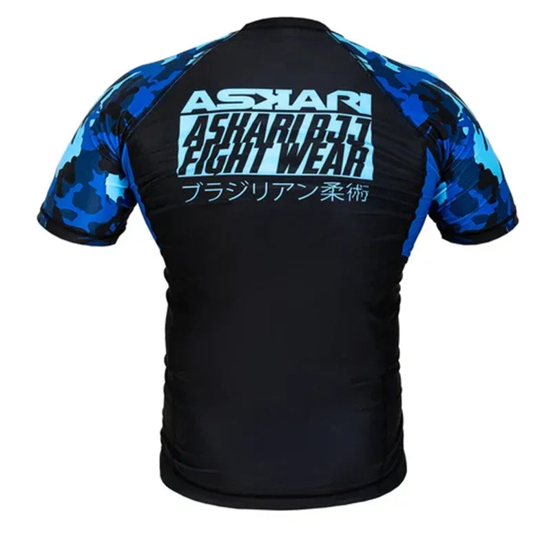 ASKARI New Fighting T-shirt, Quick Drying, Breathable and Anti-wear Clothing, Boxing Training T-shirts for Men and Women,2026