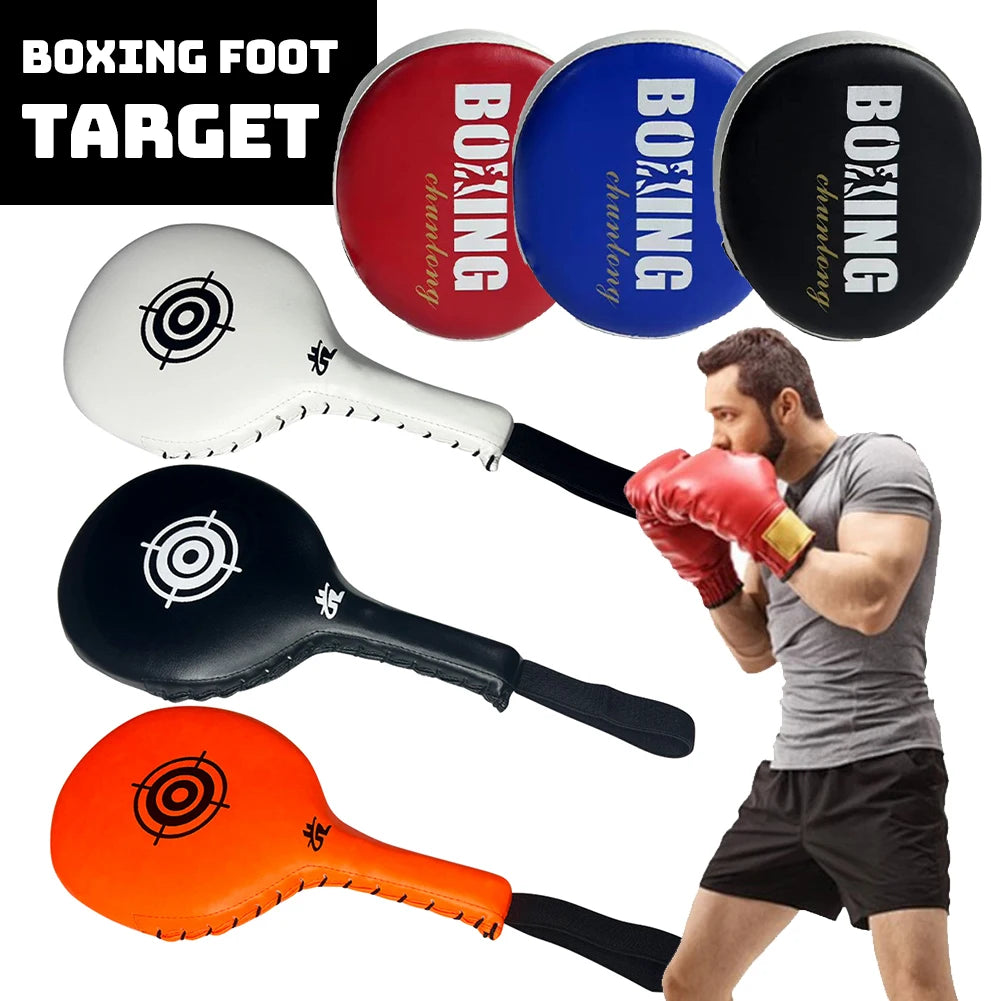 Boxing Focus Pads Boxing Hand Target PU Leather Punching Mitts Wear Resistant Kick Boxing Gloves Pads for Boxing MMA Muay Thai