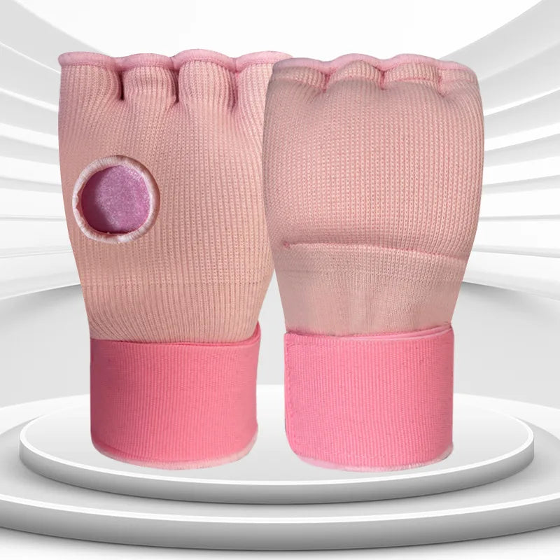 Gel Boxing Gloves Breathable Hand Wrap Inner Gloves Muay Thai Mitts Boxing Training Accessories Half Finger Boxing Gloves