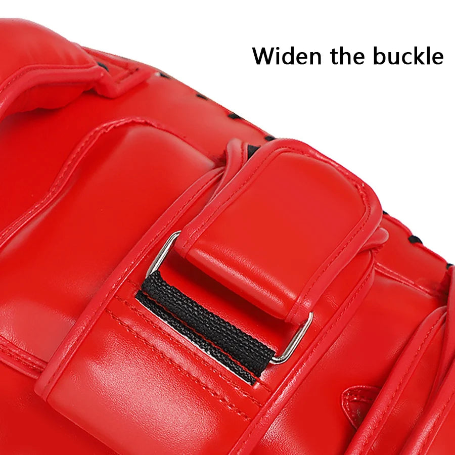 1PC Boxing Pad Sand Bag Fitness MMA BoxingTaekwondo Hand Foot Kicking Pads PU Leather Training Gear Muay Thai Foot Target