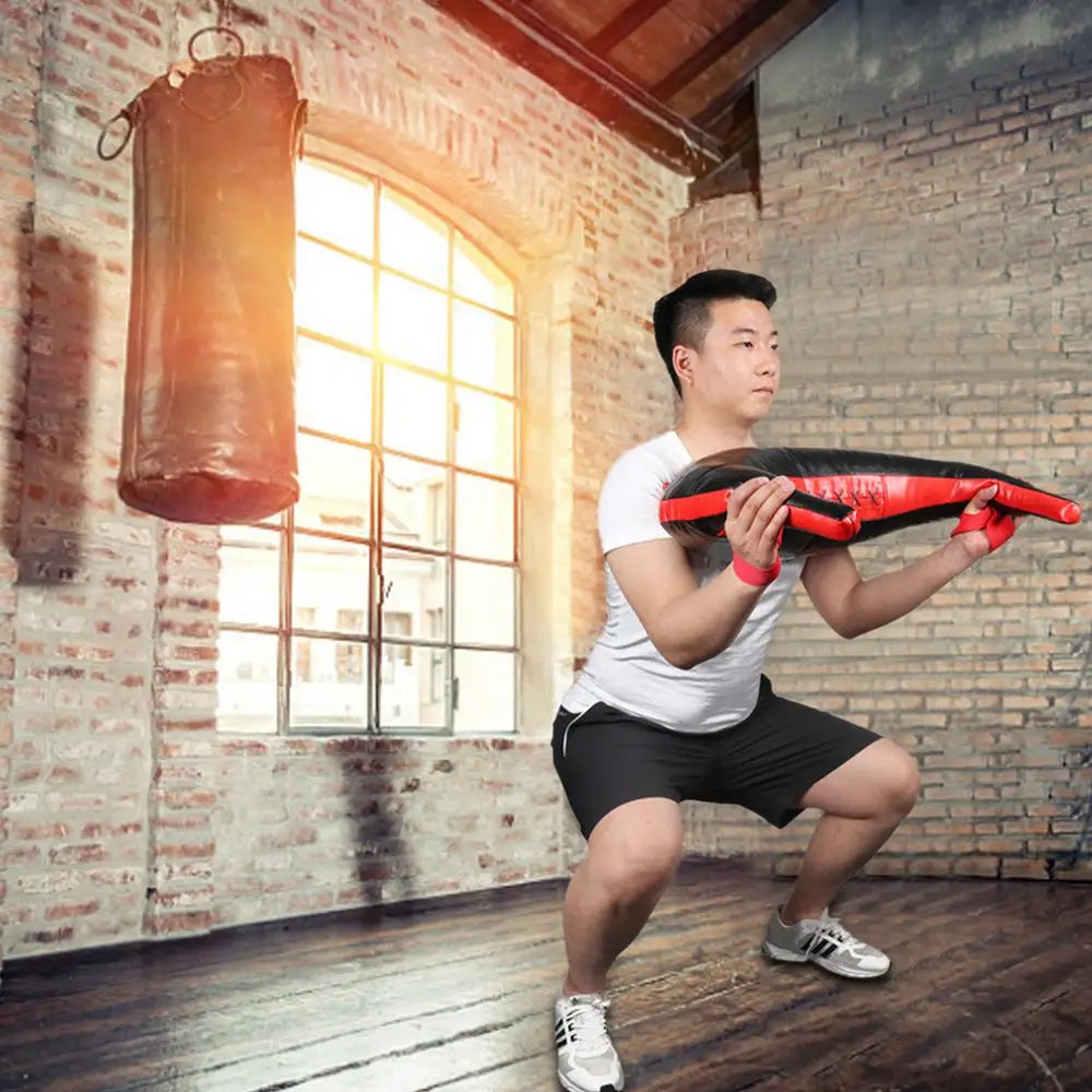 PU Boxing Training Bulgarian Power Bag Muays Thai Training Sand Sandbag 5-20kg Workout MMA Boxing Power Bag Empty Bag dropship