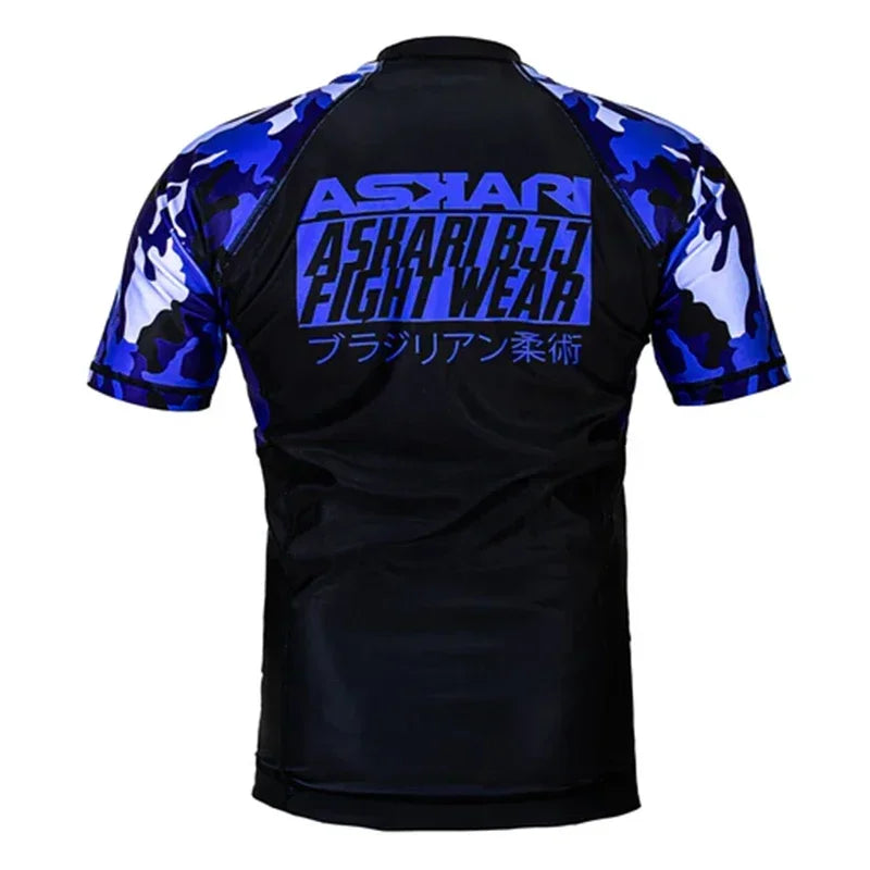 ASKARI New Fighting T-shirt, Quick Drying, Breathable and Anti-wear Clothing, Boxing Training T-shirts for Men and Women,2026