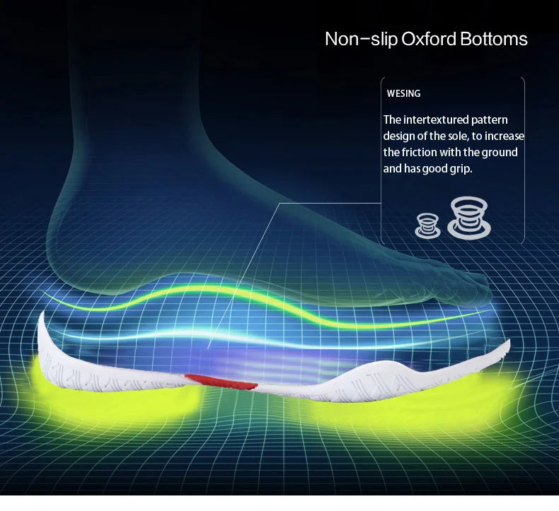 Wesing Professional Boxing Training Shoes For Athletes Anti-Slip High Top Shoes Equipment Fitness Men Footwears