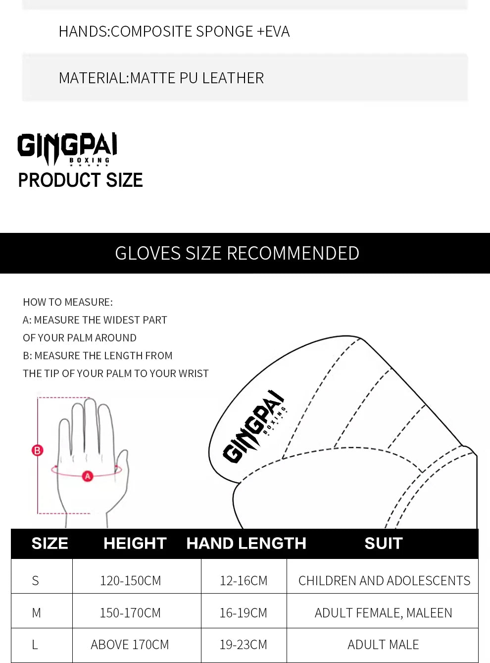 Professional MMA Boxing Gloves Half Finger Sandbag Karate Muay Thai Training Gloves Men Women Thickened Boxing Equipment