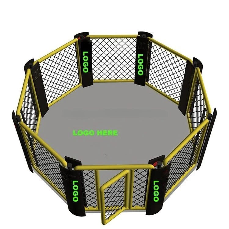 Customized  MMA Cage Floor Type MMA Cage 4m*4m 5m*5m 6m*6m Wrestling Cages