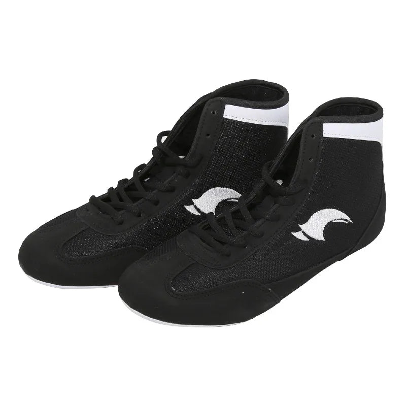 Men Women boxing shoes Rubber outsole breathable Wrestling shoes Women wrestling costume shoes for wrestling