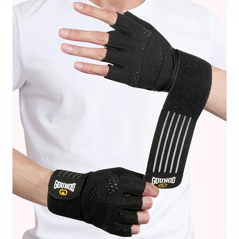 1 Pair of Boxing Gloves Fitness Gloves - Sturdy Non-slip Design, Suitable for Fitness, Sports and Bodybuilding, Sports Gloves