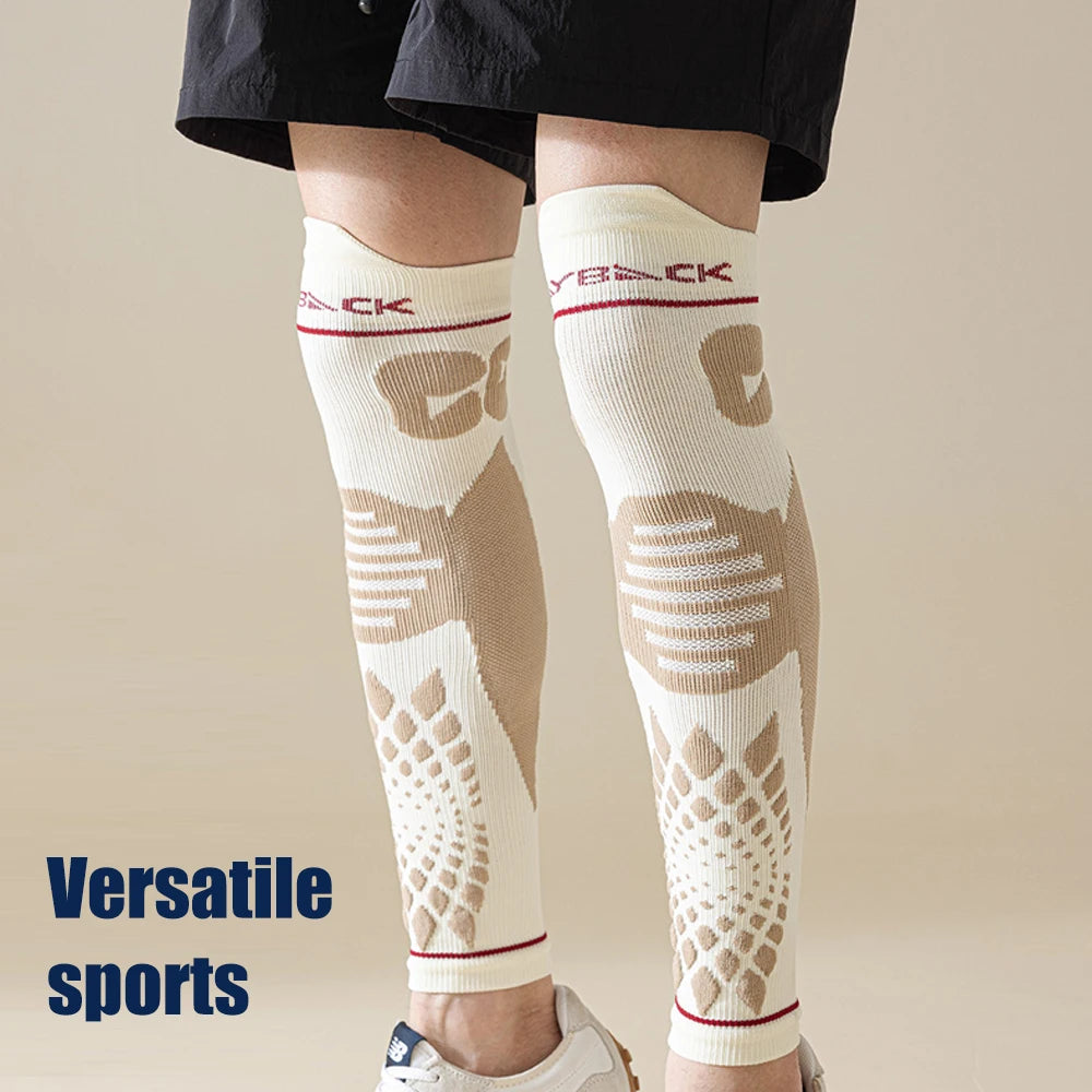 WEFITON 1Pair Calf Compression Sleeves for Men and Women - Leg Compression Sleeve - Footless Compression Socks for Runner Sports