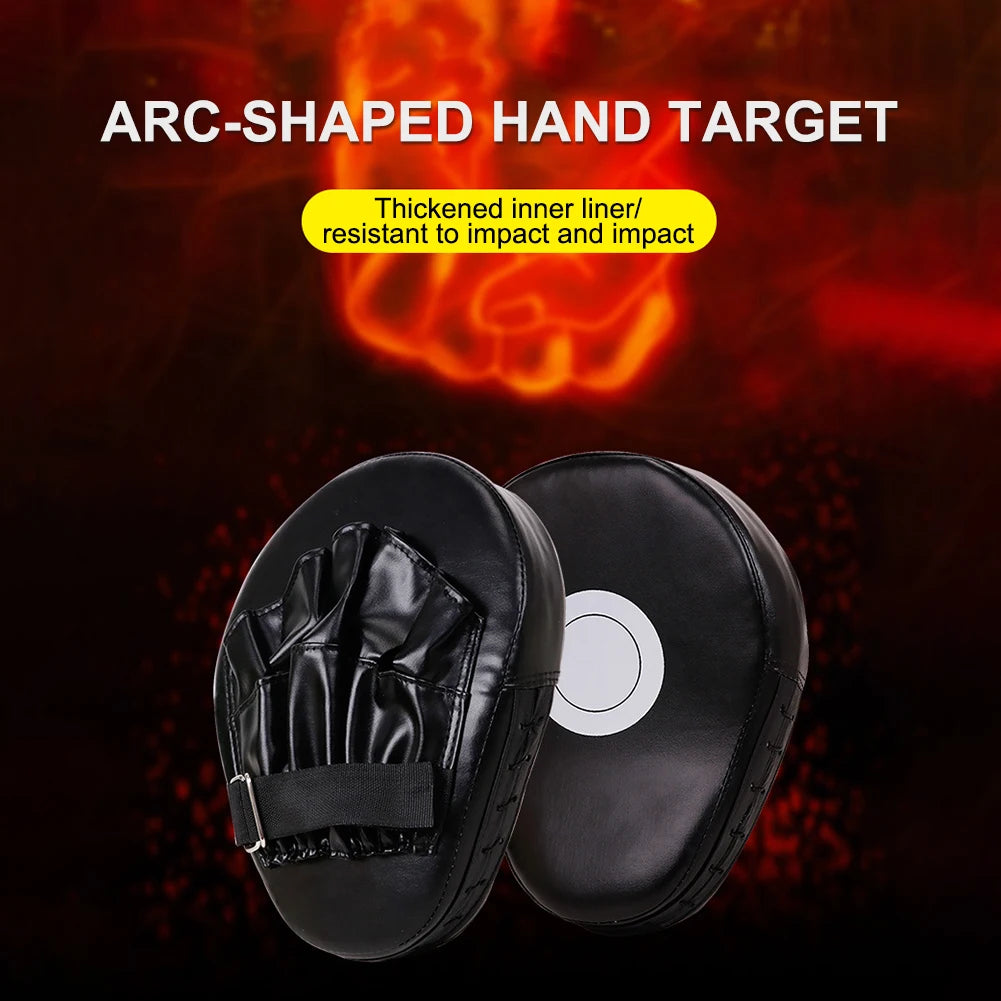 Curved Boxing Hand Target Breathable 5-Finger Hand Target Boxing Focus Pad Muay Thai Pads for Martial Arts Training