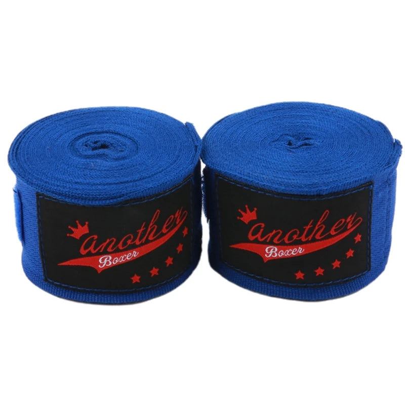 Boxing Handwraps 1Pair 3M/5M Elastic Print Bandage Gloves Wrist Support For Boxing Kickboxing Training Muay Thai MMA Hand Wraps
