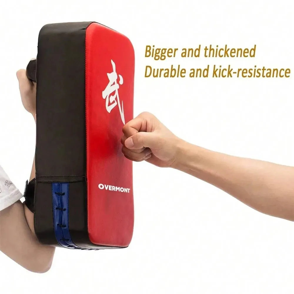 Boxing Foot Target, Leather Hand Target Pads, MMA Muay Thai Pads for Kicking Taekwondo, Kids Adults Boxing Training Equipment