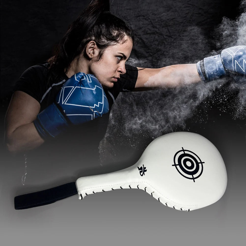Boxing Focus Pads Boxing Hand Target PU Leather Punching Mitts Wear Resistant Kick Boxing Gloves Pads for Boxing MMA Muay Thai