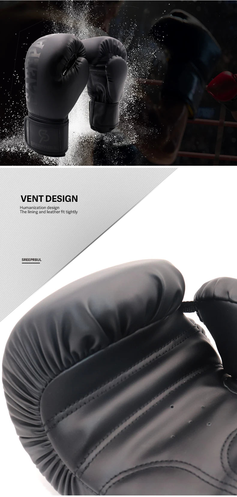 Boxing Gloves 8 10 12 14 16OZ Muay Thai Guantes De Boxeo Sanda Free Fight MMA Kick Boxing Training Gloves Mitts For Men Women