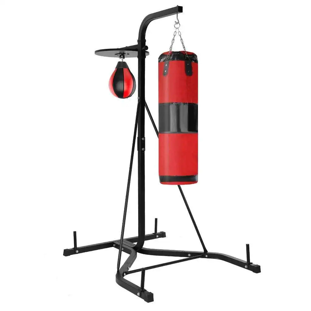 Boxing Bag Stand Premium Material Martial Arts Equipment For Heavy Bag Includes Speed Bag For Speed Training