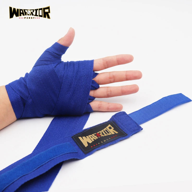 2pcs/pack 3M/5M Length 100% Cotton Boxing Hand Wraps MMA Muay Thai Kick Boxing Handwraps For Training Bandages