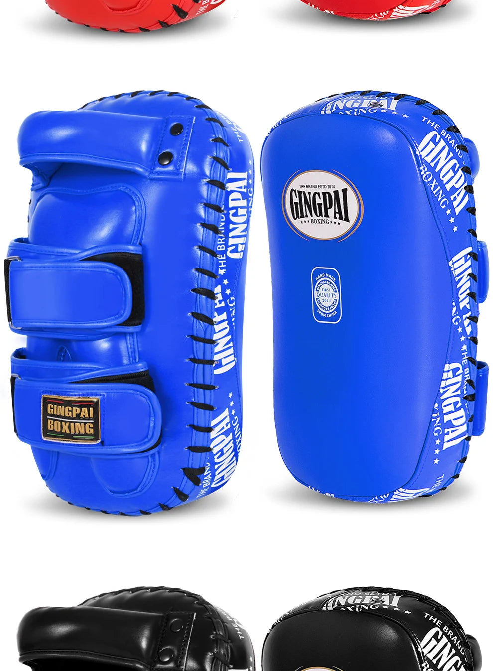 1PC Boxing Pad Sand Bag Fitness MMA BoxingTaekwondo Hand Foot Kicking Pads PU Leather Training Gear Muay Thai Foot Target