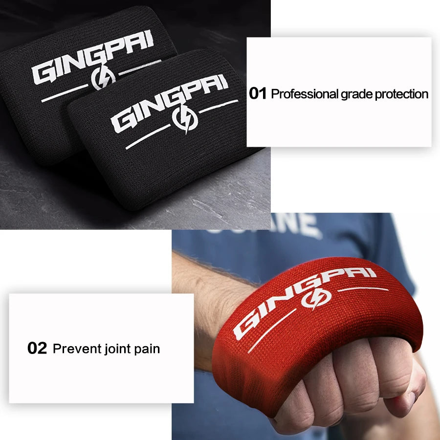 Gel Boxing Gloves Sanda MMA Training Finger Joint Protection Thickened Fist Peak Gel Hand Wraps Boxing Training Accessories