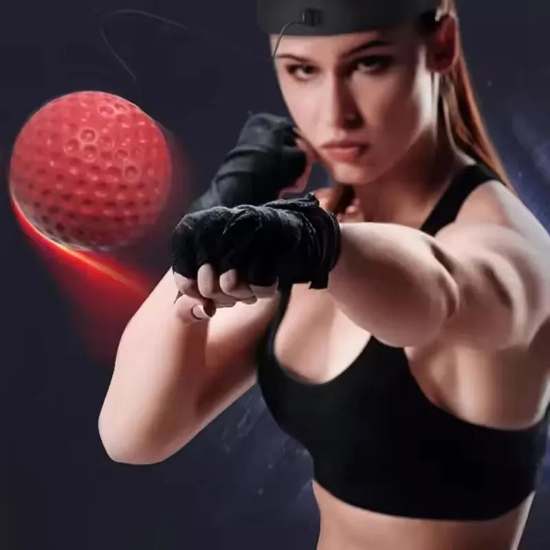 Elastic Headband And Black Light Ball Headband Style Boxing Speed Ball For Adult Children's Sports Rebound Reaction Balls